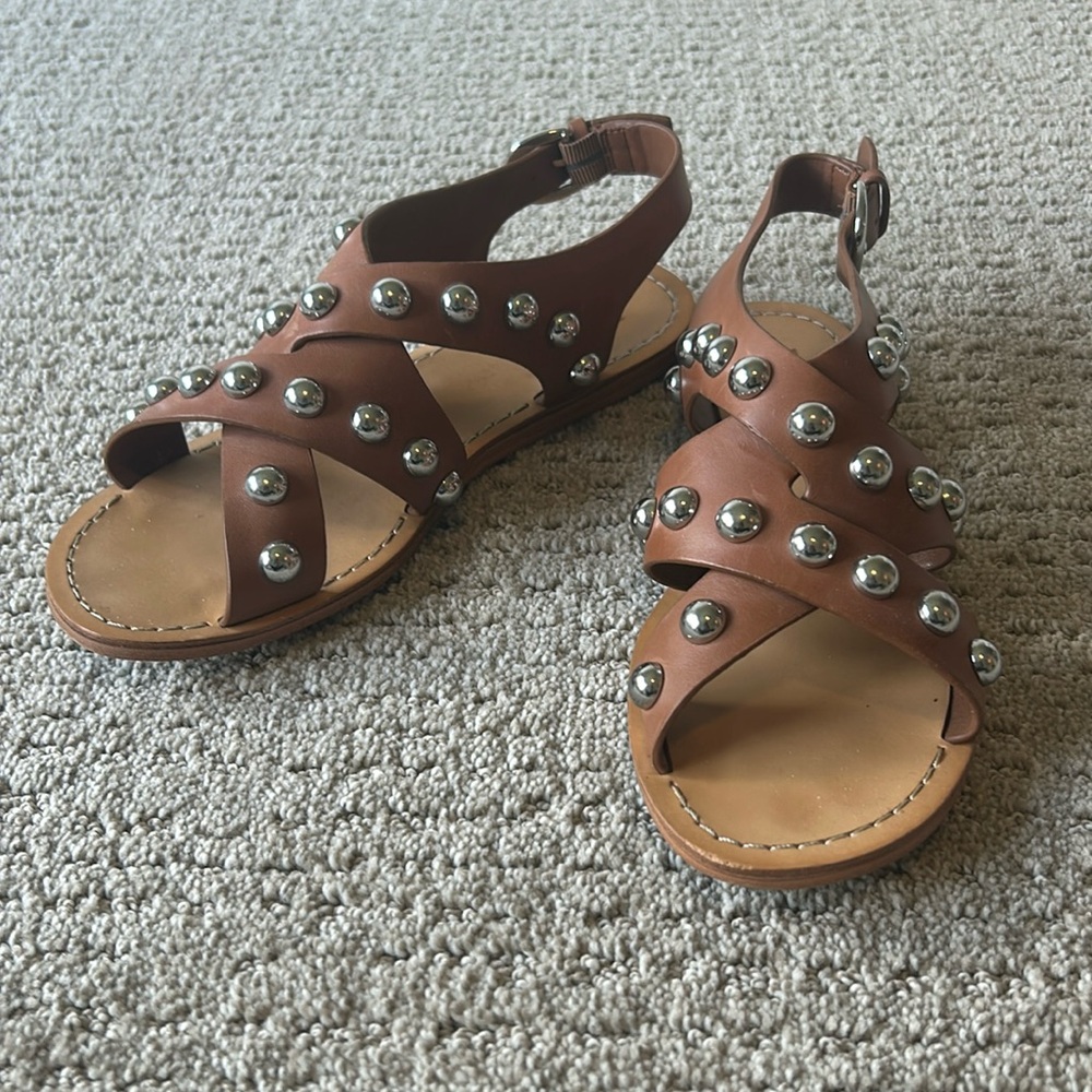 Marc Fisher Studded Sandal Sz 8